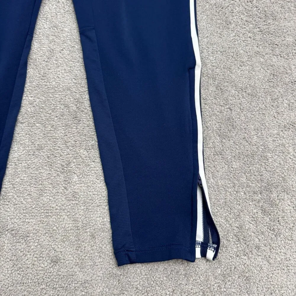Adidas Tiro 23 League Track Joggers Pants Large Mens Blue White 3-Striped Soccer